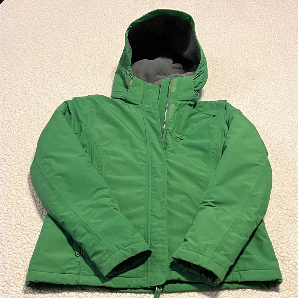 Lands' End Women's Green Ski Jacket